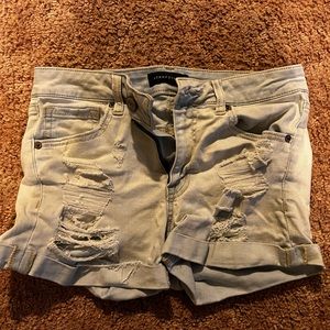 Denim Mini Shorts